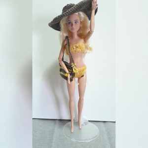 Swimwear Knitting Pattern for Fashion Dolls PDF
